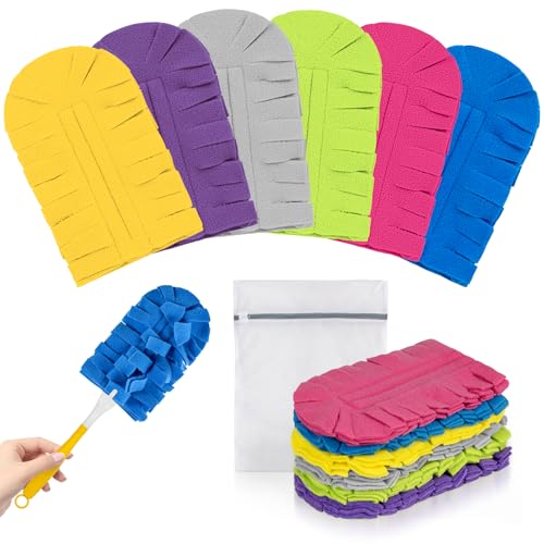 Clean Beastie Reusable Duster Refills, Washable Duster for Swiffer (6 PCS)