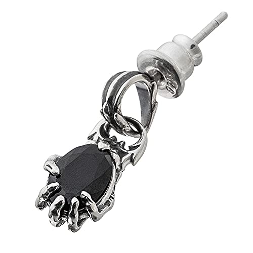 [アルテミスクラシック]Artemis Classic スカルハンドピアス 1P 片耳用 ACE0178 シルバー925 スタッズピアス メンズ ジルコニア CZ