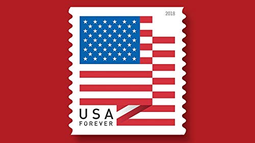 The Forever Stamps Business Envelope Additional 2018 Releases Postage Stamp (2 Booklet - 40 Stamps)