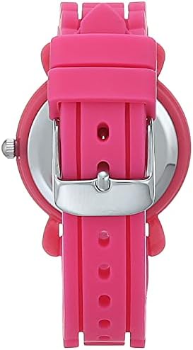 Disney Minnie Mouse Watch for Kids – Cute Minnie Watch for Girls & Toddlers Ages 3-5 – Gift for Young Fans – Full Color Watches with Pink Bezel & Soft Silicone Plastic Strap — 사진 2