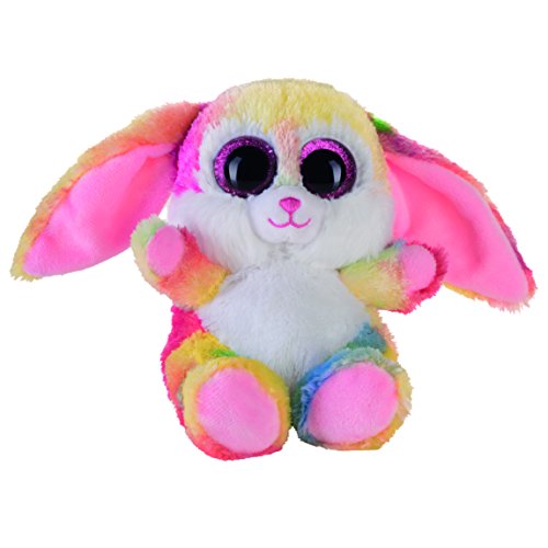 Heinrich Bauer 14234u00a0u0096u00a0blickfänger Conejo Peluche, Glitter, 15u00a0cm, Color Rosa y Multicolor