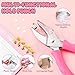 CNTVO Single Hole Punch, 2 Pcs 1/4