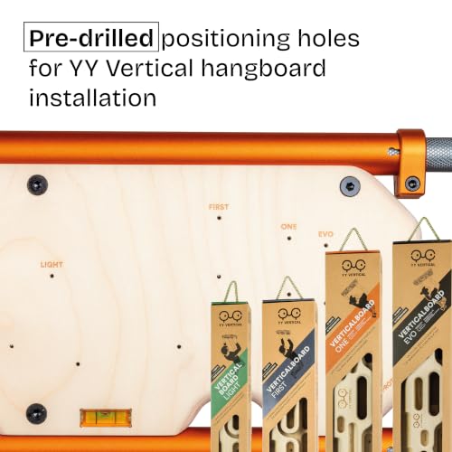 Doorway Hangboard Mount for Rock Climbing, Patented No Drill Fingerboard by YY Vertical - Used condition - Image 8