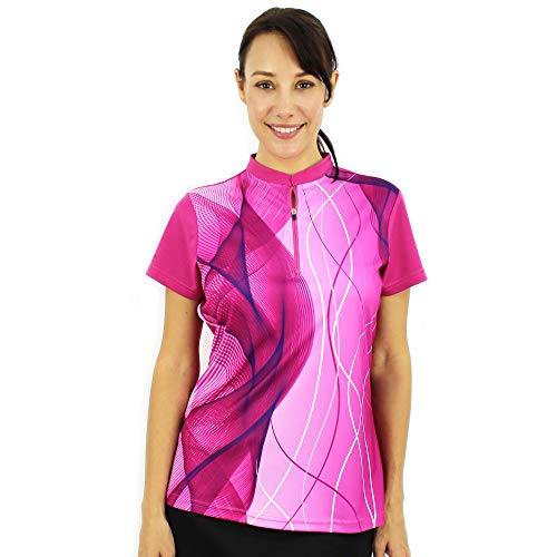 Savalino Women's Bowling Shirts, Professional Bowling Jerseys, Ladies Tops S-3Xl #TOP25