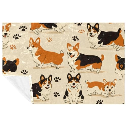 Couverture Corgi : le plaid doux idéal à offrir pour le canapé