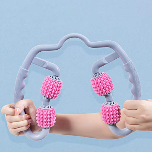 Healifty Rolo muscular, pernas com ponto de gatilho, rolo muscular portátil para pernas, braço, exer