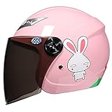 kinder motorradhelm kaufen ❤ [Leicht und bequem]: Einstellbarer Schnalle Releasegürtel mit Komfortkissen und Komfortabdeckung. Für Kinder, die Sport mögen, können sie effektiv ihre Köpfe schützen. Das Gewicht von 600 Gramm ist sehr leicht und wird nicht auf den Hals des Kindes gedrückt.