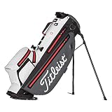 Titleist - Players 4 Plus StaDry Golf Bag - Carbone/Bianco/Rosso