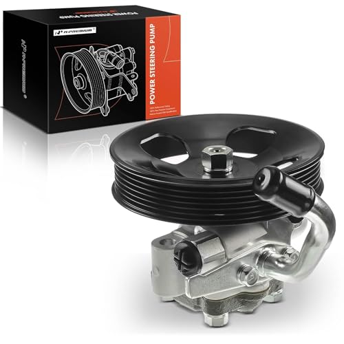 A-Premium Power Steering Pump, with Pulley, Compatible with Hyundai Santa