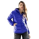 SIROKO - Abrigo Insulado Puffer para Mujer Harbor-W - L - Azul