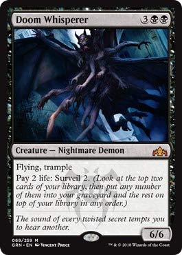 Doom Whisperer MTG 069/259 - Solution Contre les Pioches Mortes en Fin de Partie Magic