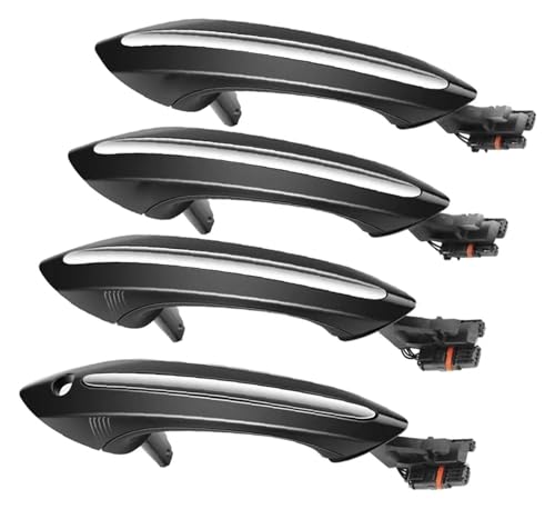 Poignée de porte voiture pour BMW Série 7 F01 F02 finition premium 12mm 51217231931