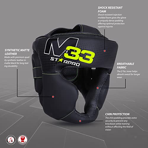 Starpro | M33 Safe & Durable Boxing Headguard For Adults & Kids | Many Sizes | Headgear Boxing Men & Women, Boxing Head Guard, Head Guards Boxing Adult, Kids Boxing Head Guards #TOP4