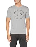 Normale Passform Armani Exchange Herren 8NZTCD T-Shirt, Grau (B09B Heather Grey 3929), X-Large