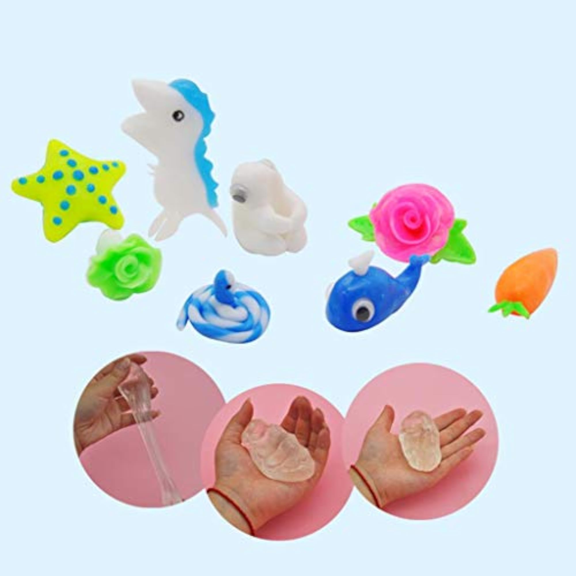 50g Crystal Clear Slime DIY Slime Making Arts & Crafts