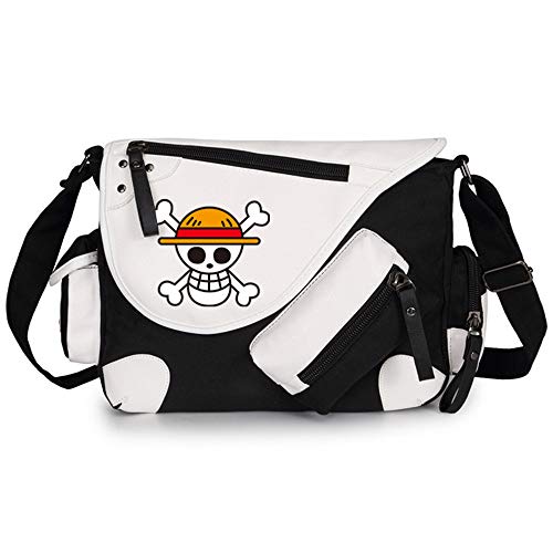 Messenger Bag Anime Cosplay One Piece Sac à Bandoulière Crossbody Bag Sac de Messager Sacs Portés épaule épaule Messenger Bag Cover