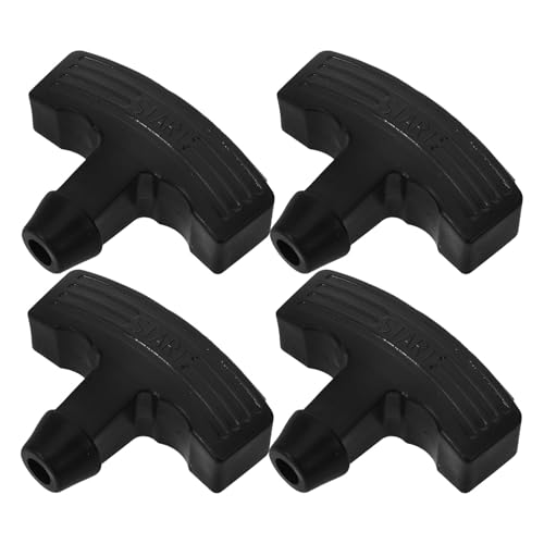 GAROZATION Manija de Arranque para Motosierra 4 Piezas Mecanismo para Motor Diésel y Cortadoras de Césped, Diseño Ergonómico Antideslizante para Trabajo Prolongado