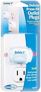 Safety 1st 48307 Deluxe Press Fit Outlet Plugs