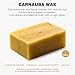 Carnauba Wax Paste - Paste Finish Wax - Buffing Compounds & Wax for Use Wood Buffing, High-Gloss Finish