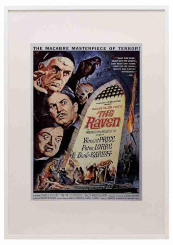 Raven The 1963 01 Film A3 A4 Framed Print Picture