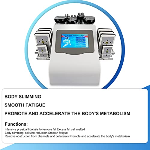 Body Sl-imm-ing V-acuum Machine,Skin Care Tool,Skin Care Beauty Device, Multifunction Massager, Anti-Wrinkle Beauty Equipment for Home Use or Beauty Salon 110V