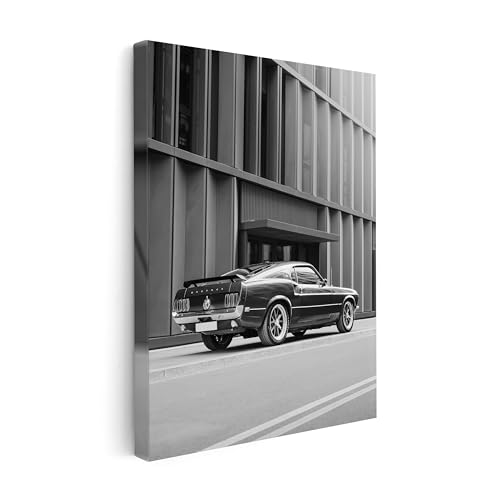 Poster Master Car Canvas - Car on Street Print -
