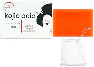 Acid soap kojic Acid soap Papaya soap Handmade Essential Oil soap Philippine soap-kojic Acid soap 100g [No.1 English Version with foaming net]