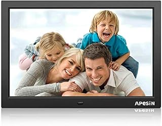 Digital Photo Frame, APESIN 15.4 inch 1440 x 900 Pixels HD Screen(Black)