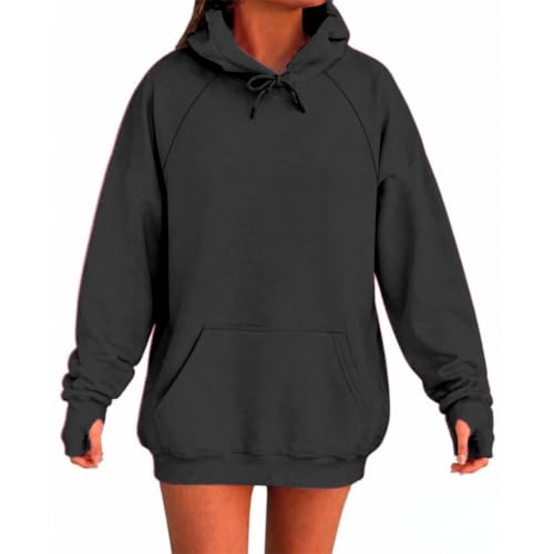 Sweat à capuche zippé léger à manches longues avec poches avant pour femme