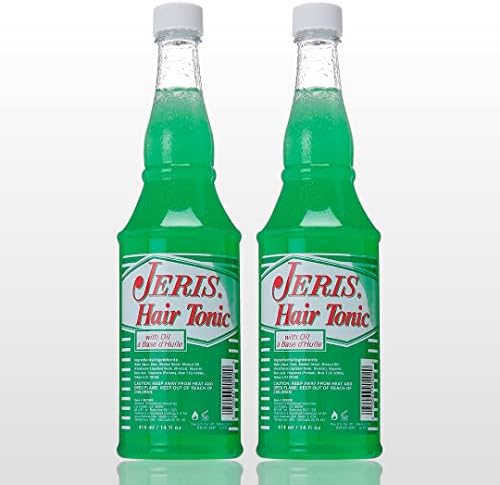 Jeris Hair Tonic with Oil Professional – Bottle of 14 Fl Oz each, Formulated For all hair types, Perfect for Men's Hair and Scalp Care and Health (2 Pack / 28 Fl Oz TOTAL)