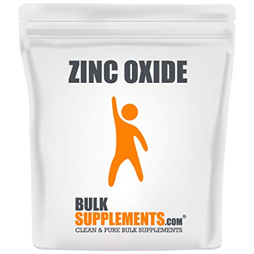 BulkSupplements.com Zinc Oxide Powder - Pure Zinc - Natural Zinc Oxide - Face Clear Zinc Oxide (1 Kilogram - 2.2 lbs)