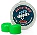Earvolution Floating Putty Buddies Ear Plugs for Swimming - Invented by an Ear Physician - Moldable, Premium Silicone - Floats on Water- Waterproof - Made in The USA - 10 Pack - Assorted