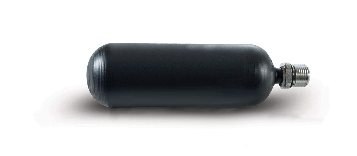 Arva Steel Cartridge Bottle (Black)