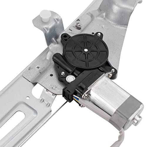 Image of TRQ Front Right Power Window Regulator & Motor Assembly Passenger Side Compatible with 2016-2017 Ford Explorer
