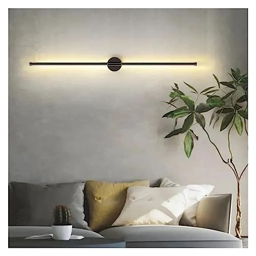 Applique murale LED installation facile lampe dorée 60cm lot de 2