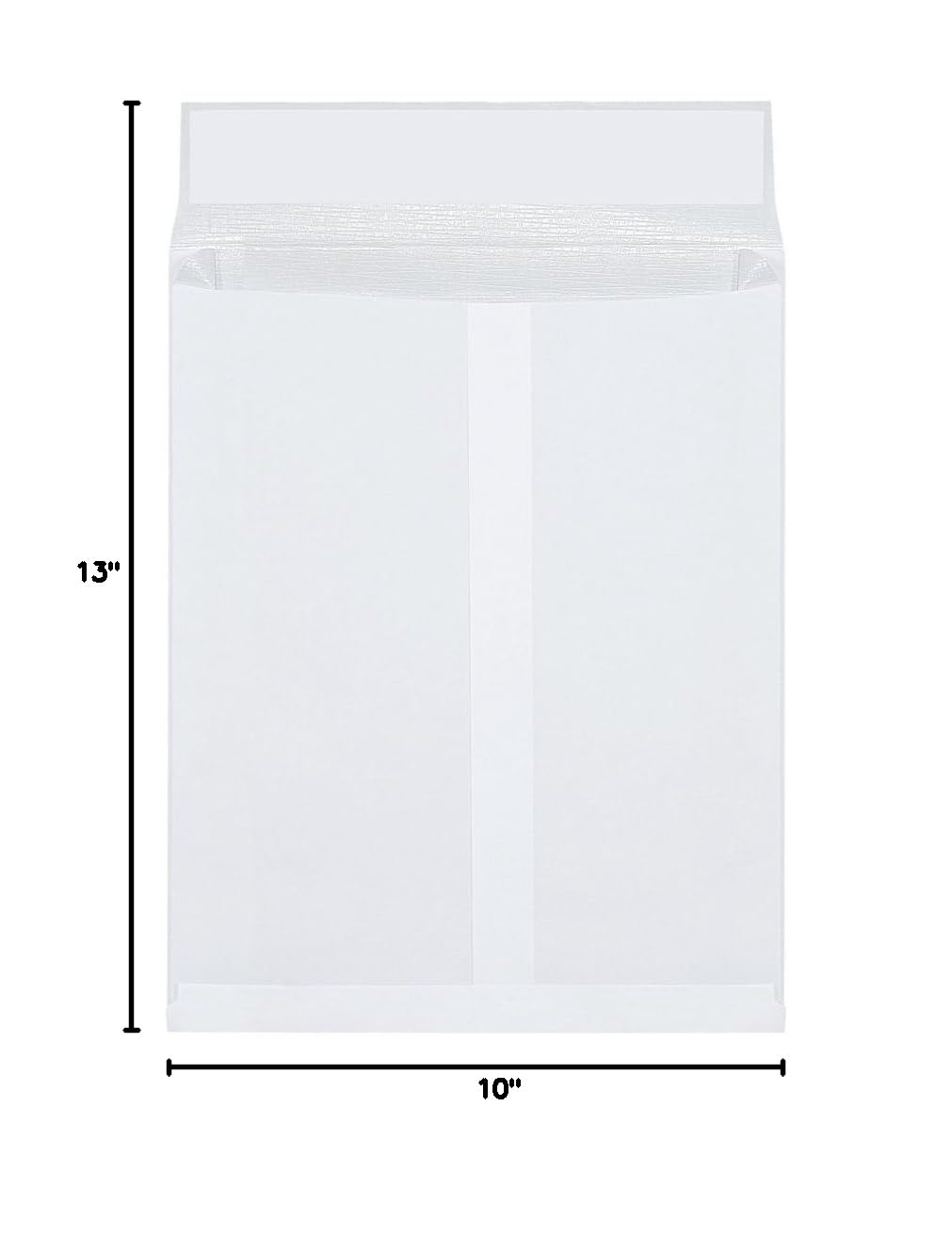 Expandable Envelope,10x13x1.5,Wht,100/CS
