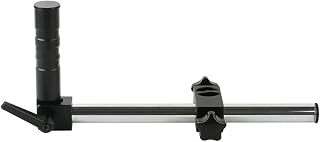 XuuSHA Acessórios de microscópio digital portátil de 32 mm, rotação de 360 graus, acessórios de microscópio estéreo trinocular com braço único