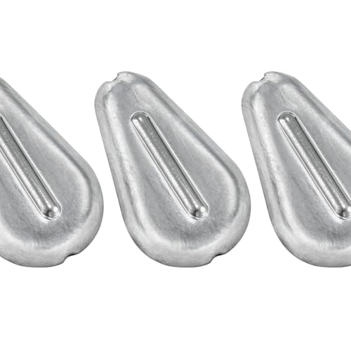 Dr.Fish 5pk No Roll Lead Sinker Flat Catfishing Surf Fishing Weights 2oz
