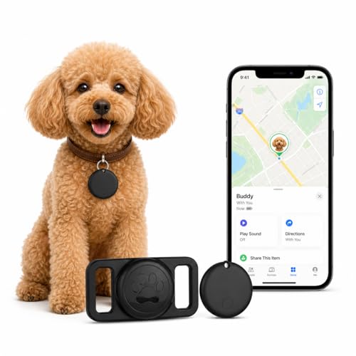 Pet GPS Collar for Dogs with Apple Find My