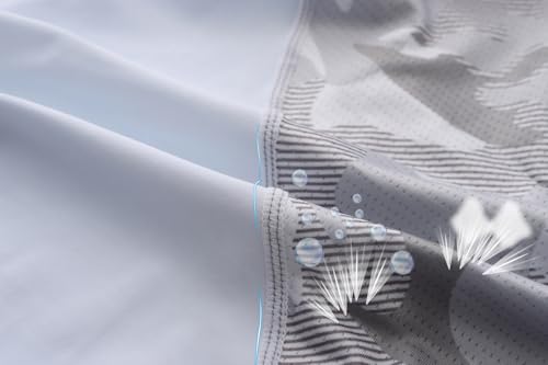 Youth Baseball Chest Protector Softball Padded Shirt Heart Guard Sternum Protection for Baseball,Football,Lacrosse (White Camo,M)