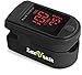 Pro Series 500DL Fingertip Pulse Oximeter Blood Oxygen Saturation Monitor with silicon cover, batteries and lanyard (Mystic Black)