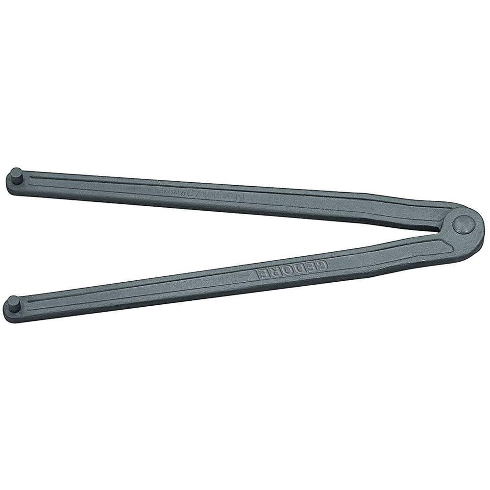 Llave con pivotes, ajustable, 6 mm