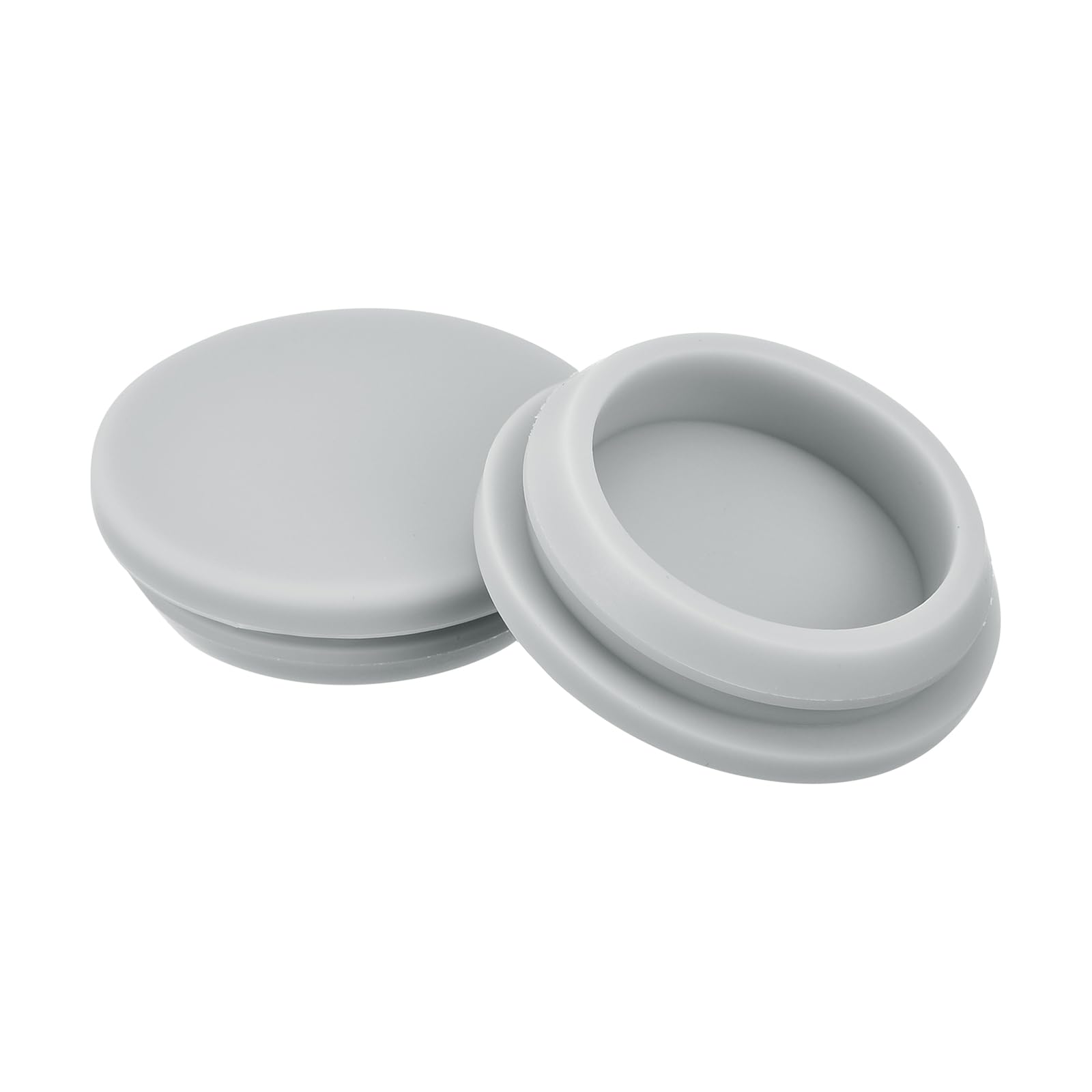 PATIKIL 6 Stück Silikonstopfen 25 mm, Silikon Lochstopfen, Runden Gummistopfen, Montagedurchmesser für 25-27 mm abdeckkappen für bohrlöcher blindstopfen, verschlussstopfen, Transparent