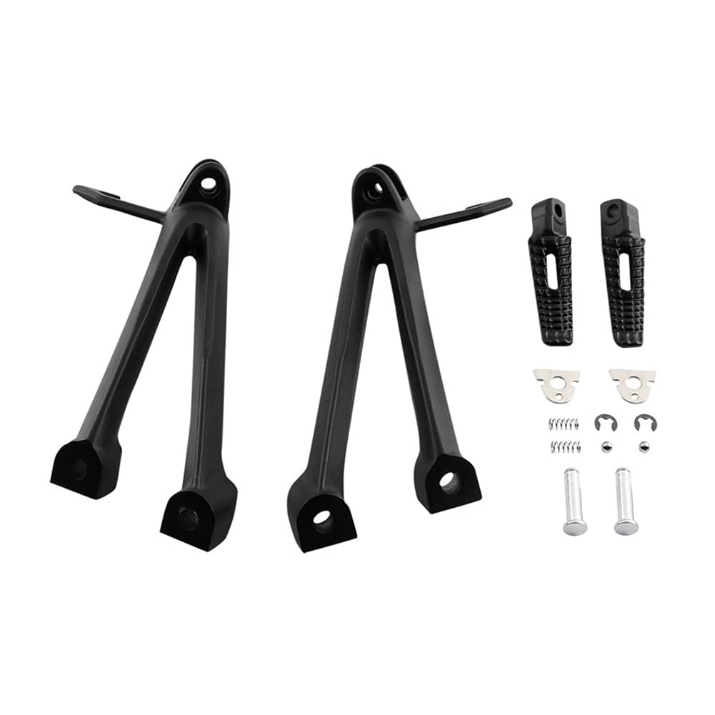 Motorrad Fußstifte Motorrad Hinten Beifahrer Fußrasten Fußrasten Für Suzuki Für GSXR Für GSX-R 600 750 2006-2007 Für K6 Für K7 Pedale Ruht (Color : C)