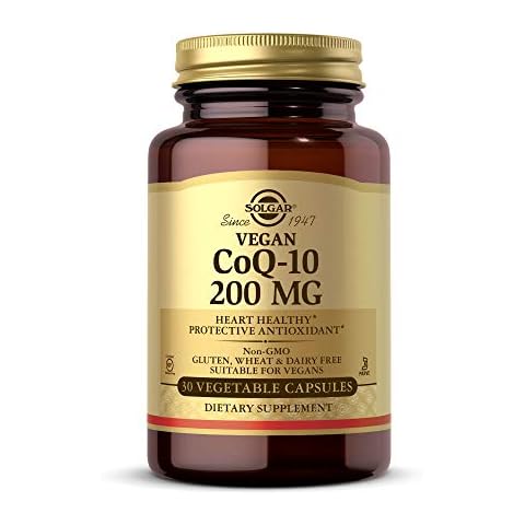 Solgar Vegetarian CoQ-10 200mg Capsules Cover
