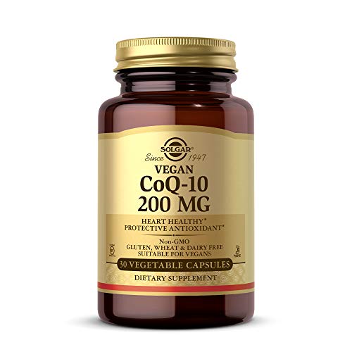 Solgar CoQ-10 (Coenzyme Q-10) 200 mg Vegetable Capsules - Pack of 30