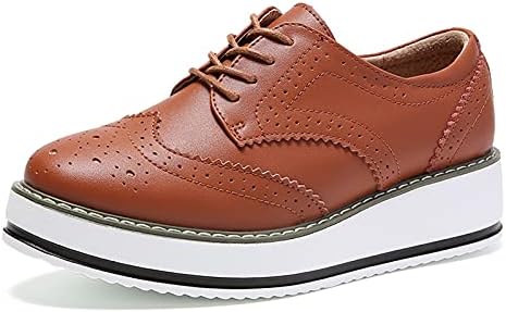 WUIWUIYU Women's Fashion Lace-up 