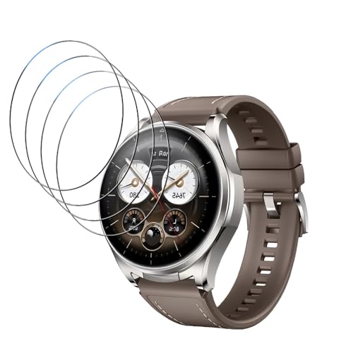 �y4���Z�b�g�zFor �X�}�[�g�E�H�b�` HUAWEI WATCH Buds 2 1.5�C���` �ی�t�B���� �yBAOLINTX�zTPU�� �S�ʕی� ������ �w��h�~�����x �����ȒP 24���ԓ��C�A�������� ���˒ጸ �����ߗ� HUAWEI WATCH Bu