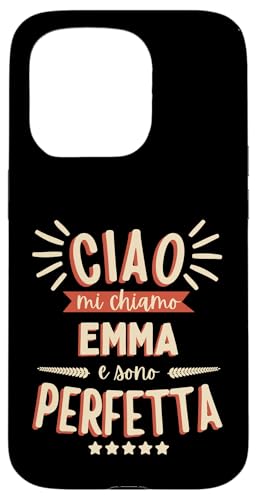 Emma Idea Regalo Personalizzata Amica Nome Divertente �X�}�z�P�[�X iPhone 15 Pro �p
