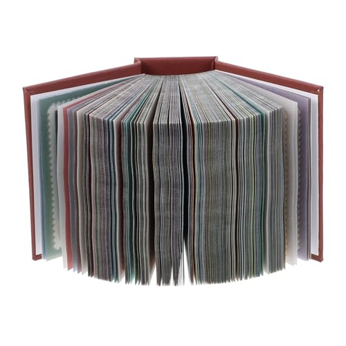 ABOOFAN Papeles Decorativos Retro para Manualidades Diy, Pack de 400 Hojas de Vintage para Álbumes de Recortes, Diarios y Cuadernos Scrapbook, Material Creativo Artesanal